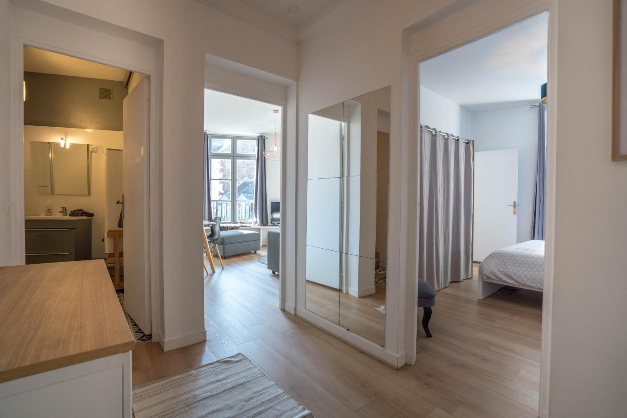Charming City Center Flat Rouen Exterior foto
